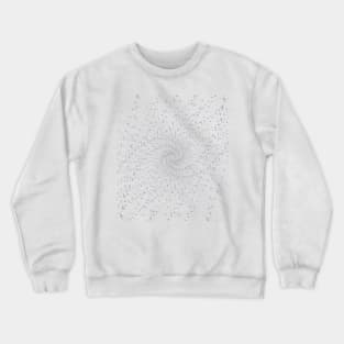 Abstract funnel of lilac diamonds Crewneck Sweatshirt